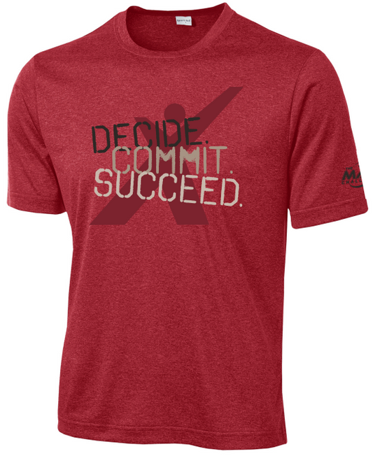 Men's "Decide. Commit. Succeed." Dri-Fit Tee
