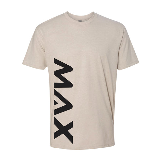 Unisex MAX Statement Tee - Sand